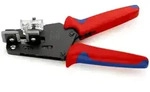 KNIPEX 12 12 13 Pr&auml;zisions-Abisolierzange mit Formmessern mit Mehrkomponenten-H&uuml;...