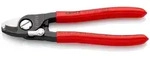 KNIPEX 95 41 165 Kabelschere mit Kunststoff &uuml;berzogen br&uuml;niert 165 mm