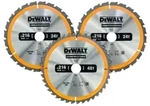DEWALT Kreissaegeblatt-Set 3-tlg. Stat