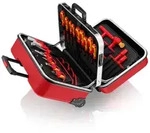 KNIPEX 98 99 15 Werkzeugkoffer "BIG Twin Move RED" Elektro Kompetenz 42-teilig...