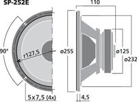 MONACOR SP-252E