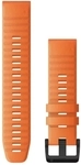 Garmin QuickFit 22-Uhrenarmb&auml;nder Dunkeloranges Silikon