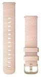 Garmin SCHNELLWECHSEL-ARMB&Auml;NDER 20 MM Nylon Hellrosa mit Teilen in Weissgold