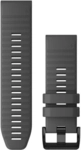 Garmin QuickFit 26-Uhrenarmb&auml;nder Schiefergraues Silikon