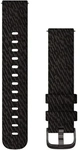 Garmin Schnellwechsel-Armb&auml;nder (20 mm) Graues gewebtes Nylonarmband mit