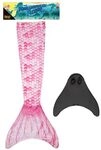 Idena Meerjungfrauenflosse inkl. Monoflosse pink Gr&ouml;&szlig;e XS/S