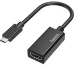 hama 00200315 Video-Adapter, USB-C-Stecker - HDMITM-Buchse, Ultra-HD 4K
