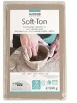 Soft-Ton weiss 500g lufth&auml;rtend / brennbar 1040&deg;C