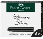 Faber-Castell Tintenpatronen Standard schwarz 6er