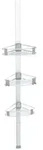Teleskop Duschecke Mod. Purio, aus hochwertigem Aluminium