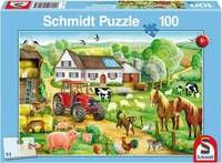 Fr&ouml;hlicher Bauernhof, 100 Teile