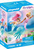 PLAYMOBIL 71504 Meerjungfrauen-Kinder mit Quallen, Spielwaren