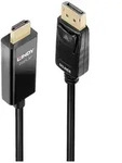LINDY Anschlusskabel DisplayPort Stecker, HDMI-A Stecker 2.00 m Schwarz 40926