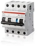 ABB 2CSR256140R1164 FI-Schutzschalter/Leitungsschutzschalter 4polig