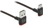 Delock USB-Kabel USB 2.0 USB-A Stecker, USB-C&reg; Stecker 0.20m Schwarz 85274