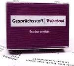 Pegasus - Gespr&auml;chsstoff Weinabend, Kartenspiel