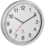 TFA Dostmann 60.3545.02 Funk Wanduhr 40mm x 5mm x 40mm Silber Gro&szlig;es Display