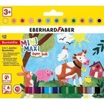 Eberhard Faber Buntstifte Mini Maxi 3in1 Jumbo 12er Set