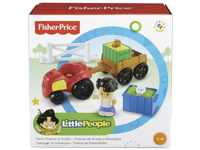 Mattel Fisher Price - Little People Traktor Spielzeug mit Figuren, Spielwaren