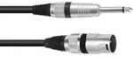 Omnitronic 3022519C XLR Adapterkabel [1x XLR-Stecker 3 polig - 1x Klinkenstecker 6.3
