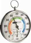 TFA Dostmann 45.2027 Thermo-/Hygrometer Silber 45.2027