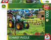 Schmidt Spiele - John Deere: Alpenvorland mit Traktor 6120M, 1.000 Teile