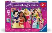 Kinderpuzzle 3x49 Teile - Disney Prinzessinnen - Girl Power!