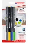 edding 4200 Porzellan Pinselstifte 1-4mm 4er Set