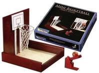 Philos 3236 - Mini Basketball, Tisch-Basketball, Holz, 27x23x7cm