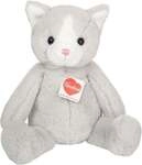 Teddy Hermann 939627 - Schlenkerkatze Trixi, Herzekind-Pl&uuml;schtier, 32 cm