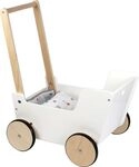 small foot 12496 - Puppenwagen Little Button, Holz, f&uuml;r Puppen bis 46cm