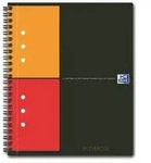 OXFORD International Activebook A5+, kariert 5 mm, 80 Blatt, 80 g/m2, 10fach gelocht,