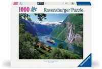 Erwachsenenpuzzle 1000 Teile - Norwegischer Fjord