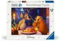 Erwachsenenpuzzle 1000 Teile - Disney Classics - Susi und Strolch