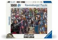 Erwachsenenpuzzle 1000 Teile - Challenge Star Wars Mandalorian