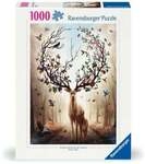 Erwachsenenpuzzle 1000 Teile - Magischer Hirsch