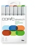 Copic Pinselmarker Set Sketch Earth Essentials earth essentials 6 St&uuml;ck