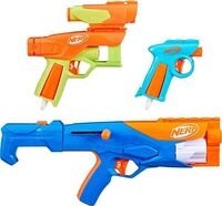 Hasbro F8633EU4 - Nerf N Series Gear Up Pack, High-Performance-Blaster-Set mit 3