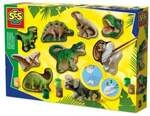 SES CREATIVE Gips- und Malset Gie&szlig;en und Anmalen Dinowelt