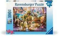 Kinderpuzzle 100 XXL Teile - Dinos im Kinderzimmer