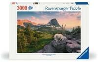 Erwachsenenpuzzle 3000 Teile - Almbock mit Baby