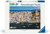 Erwachsenenpuzzle 1500 Teile - Buntes Procida Italien