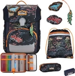 Undercover Scout Schulranzen Set Neo Safety Light, Schulranzen Set, 4tlg, Flames