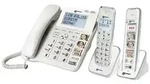 Geemarc Pack SENIOR 295 Schnurgebundenes Seniorentelefon Anrufbeantworter,