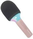 KIDYWOLF - Mikrofon Bluetooth mit Licht rosa