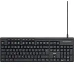 Hama CK-200 USB Tastatur Deutsch, QWERTZ Schwarz Multimediatasten