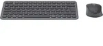 hama 00173061 Multi-Device-Tastatur-Maus-Set "WKM-500", kabellos, klein, SW, QWERTZ
