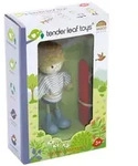 Tender leaf Toys - Edward & Skateboard für Puppenhaus Tender leaf Toys - Edward & Skateboard für Puppenhaus
