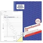 AVERY Zweckform Rapport/Regiebericht selbstdurchschreibend DIN A5 2x40 Blatt