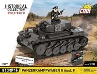 COBI Historical Collection 2597 - Panzerkampfwagen II Aus.f, World War II, 1:28